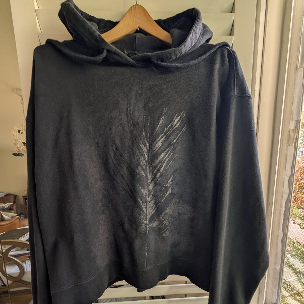 All Saints Feather Lo hooded sweatshirt